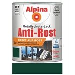 Alpina Anti Rost Glänzend 2,5 L RAL 6005 Dunkelgrün