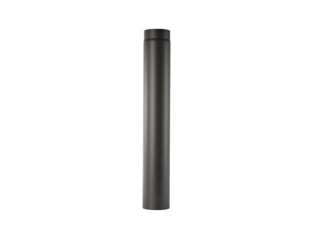 Firefix Rauchrohr ø 120 mm 1000 mm lang, schwarz