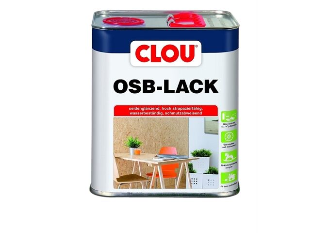 Clou OSB- Lack farblos 3 L