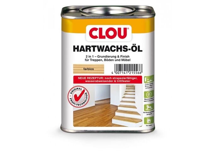 Clou Hartwachs-Öl 0,75 L