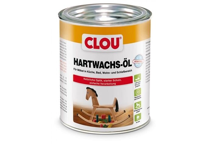 Clou Hartwachs-Öl antibakteriell 0,75 L