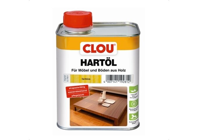 Clou Hartöl farblos 750 ml