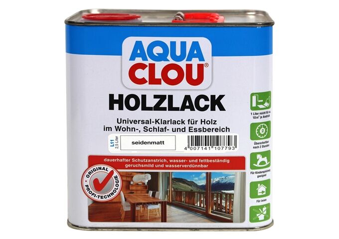 Clou Holzlack Aqua SDM. L 11 2,5 L