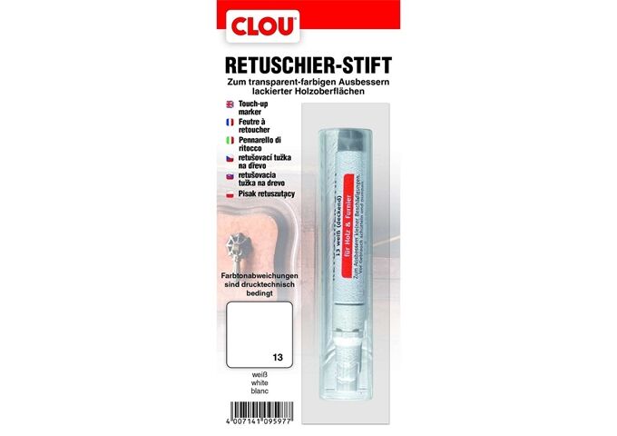 Clou Retuschierstift weiß