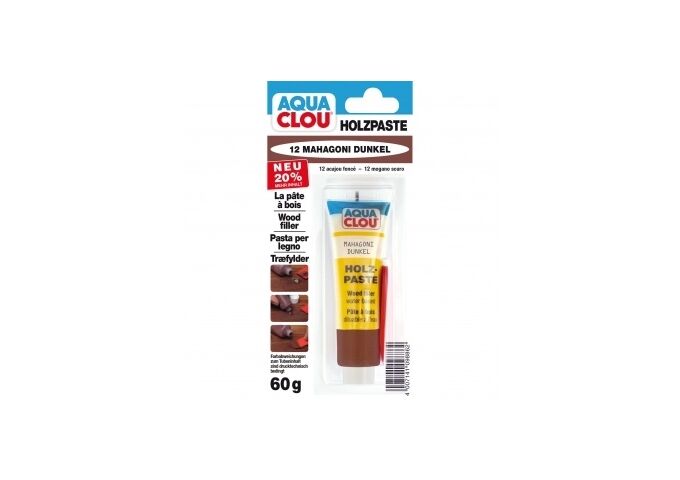 Clou Holzpaste Mahagoni dunkel 60 g