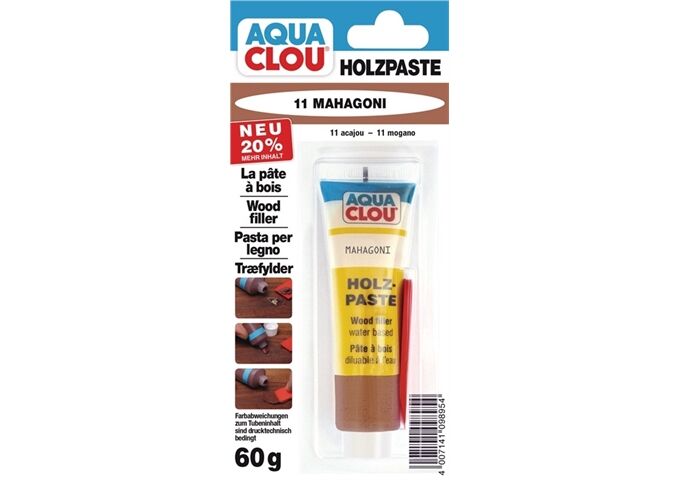 Clou Holzpaste Mahagoni 60 g