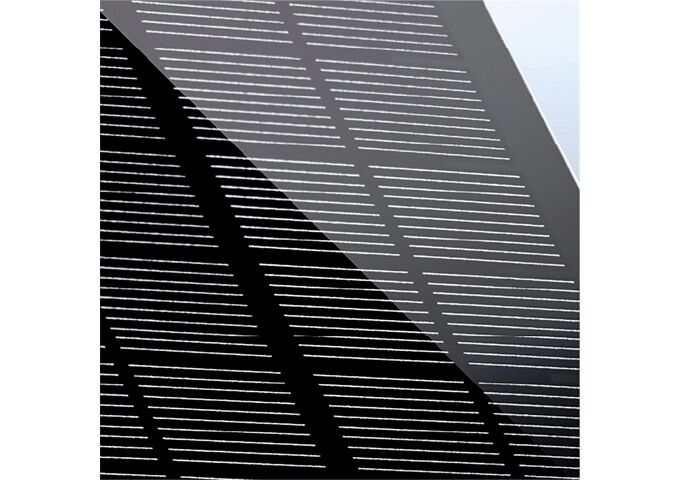  XSolar L-S silber, Wandleuchte 1,2W, 124lm/W, 4000