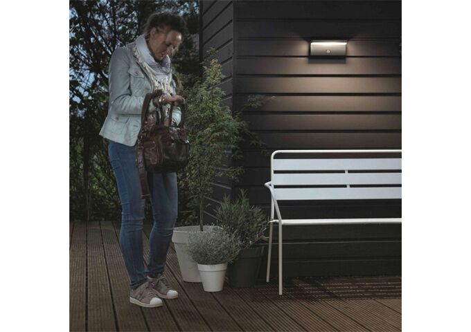 Unitec myGarden LED Wandleuchte Busta n anth