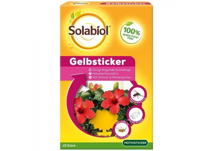 Solabiol Gelbsticker 10 Stück