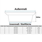 Geli Untersetzer Nora 29 cm anthrazit