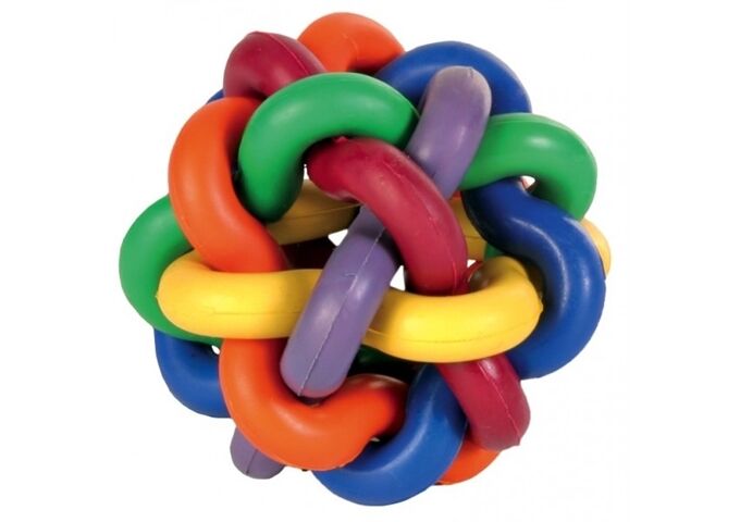 Trixie Knotenball, bunt, Durchm. 7 cm