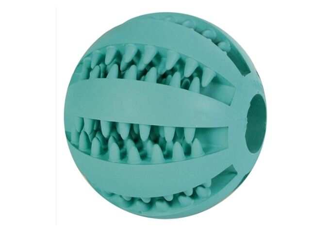 Trixie Denta Fun Baseball, Mintfresh, Naturgummi ø 6 cm