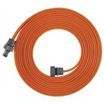 Gardena Schlauch-Regner, orange,kompl. mitArmaturen, Länge