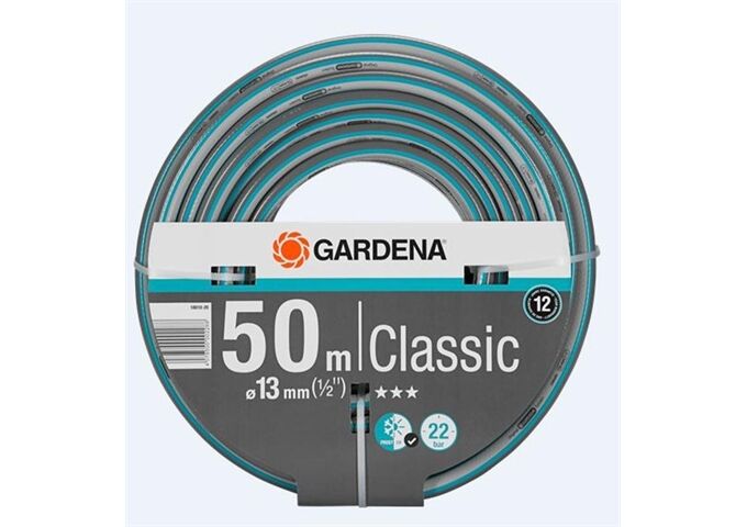 Gardena Classic Schlauch 13 mm (1/2 ´ ´) 50m, ohne Systemt