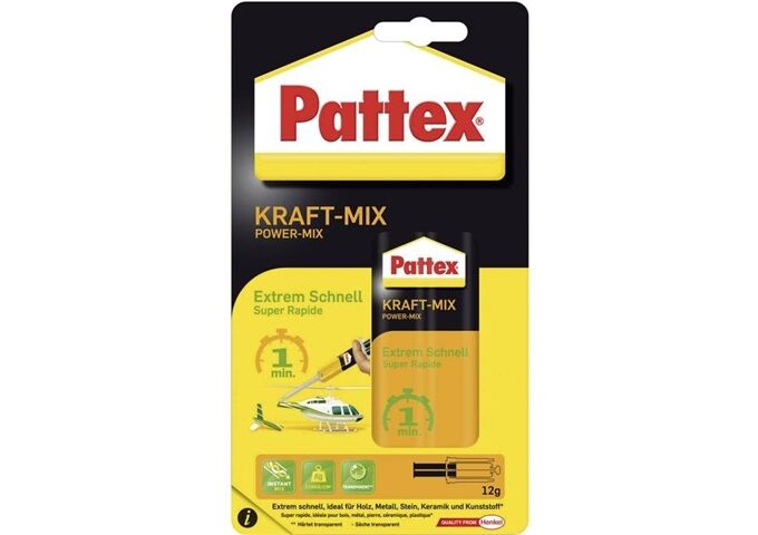  Pattex Kraft Mix Extrem Schnell Spritze 12g / 11ml