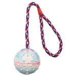 Trixie Ball am Seil, Naturgummi ø 6 cm/30 cm