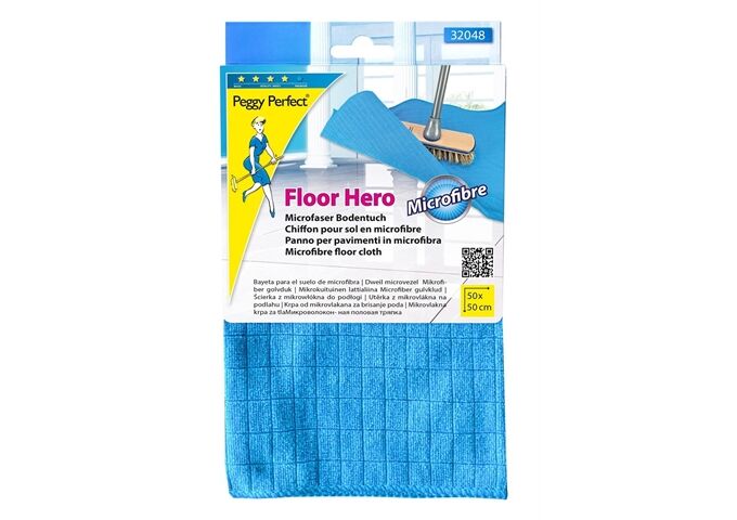 Peggy Perfekt Boden Hero Microfasertuch Bodentuch50x50 cm