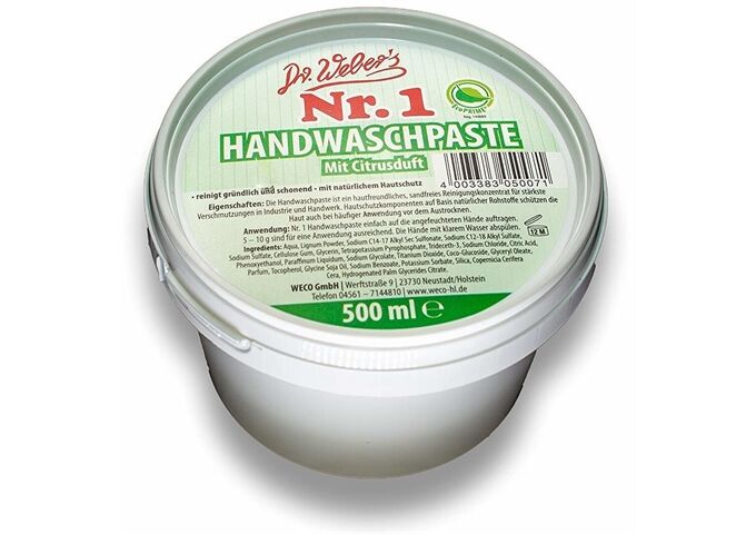 Dr. Weber´s Handwaschpaste 500 g