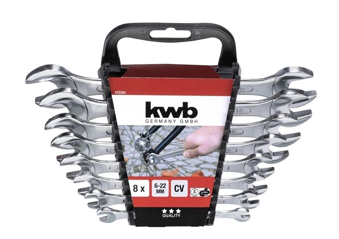 KWB Gabelschlüssel-Satz CV 8-tlg. 6-22mm