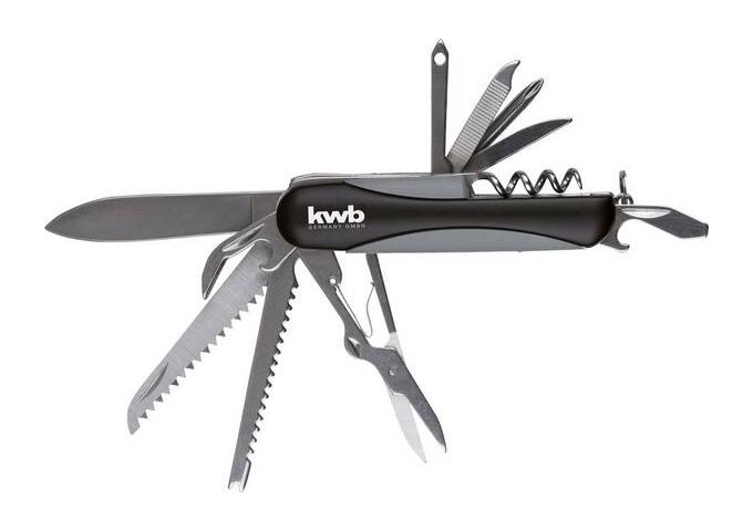 KWB Taschenmesser 11-tlg.
