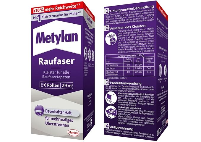 Metylan Raufaser 180g