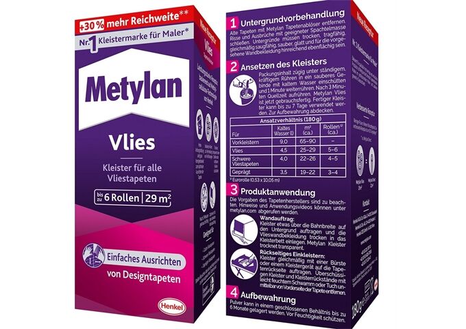 Metylan Tapetenkleister Vlies 180 g