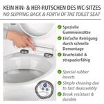 Wenko WC-Sitz Kos, Easy Close Thermoplast