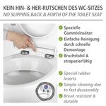 Wenko WC-Sitz Astera, Easy Close Duroplast