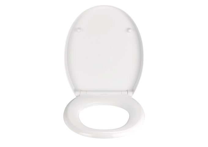 Wenko WC-Sitz Birori weiss,Easy Clos e,Duroplast