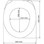 Wenko WC-Sitz Santana, weiß Duroplast