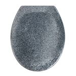 Wenko PREMIUM WC-Sitz Ottana granit, Duroplast