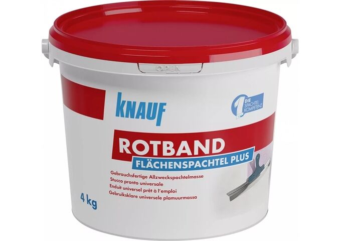 Knauf Rotband Flächenspachtel Plus 4 kg