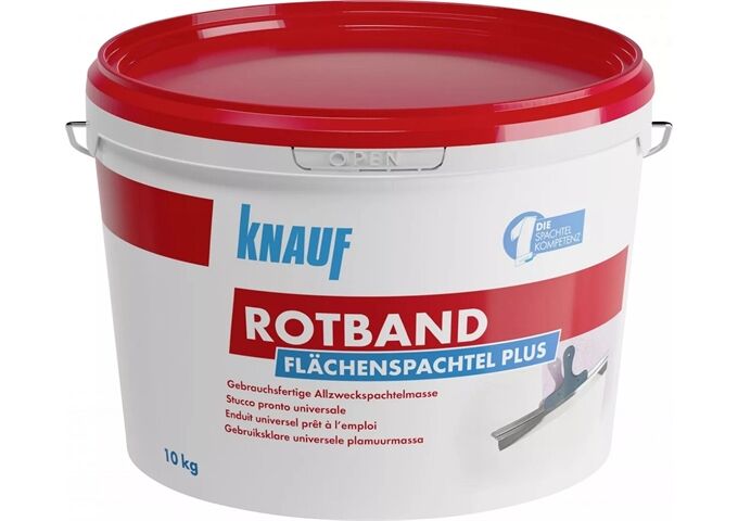 Knauf Rotband Flächenspachtel Plus 10 kg