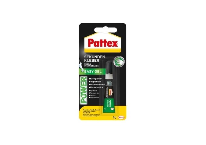  Pattex Sekundenkleber Power Easy Gel 3g