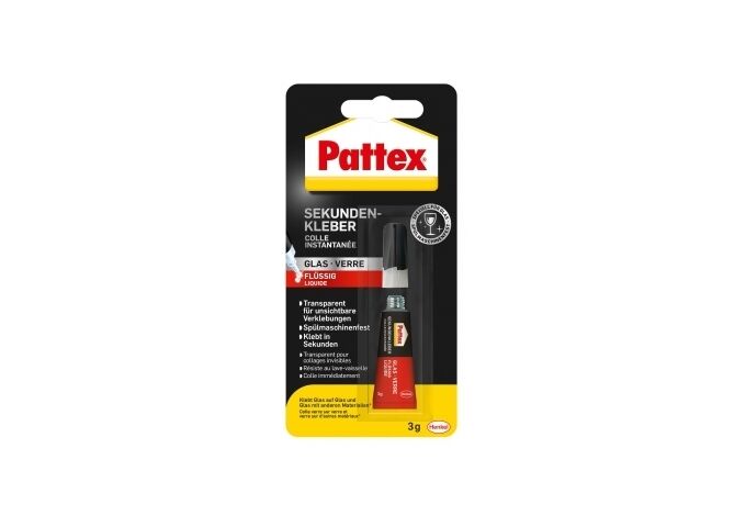 Pattex Sekundenkleber-Glas flüssig 3 g