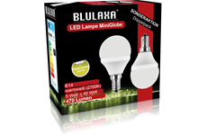 Blulaxa LED SMD Lampe G45 E14 5W 470 lm WWDoppelpack