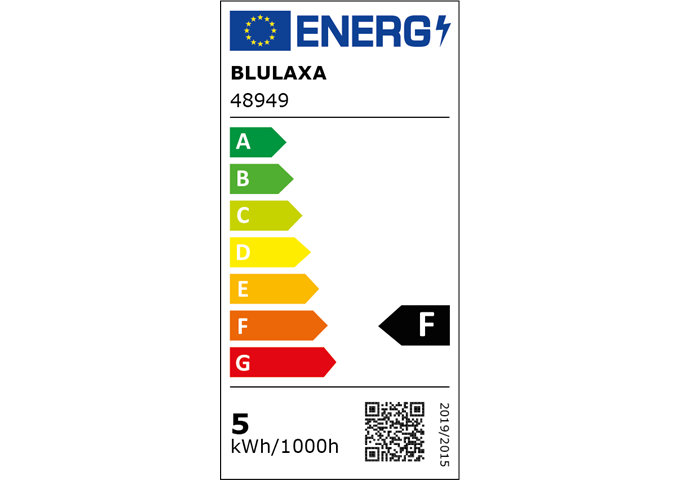 Blulaxa LED SMD Lampe C35 E14 5W 470 lm WWDoppelpack