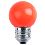 Blulaxa LED Deko Lampe G45 E27 1W rot IP44