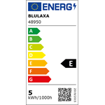 Blulaxa LED SMD Lampe R50 E14 5W 470 lm WW120 Doppelpack