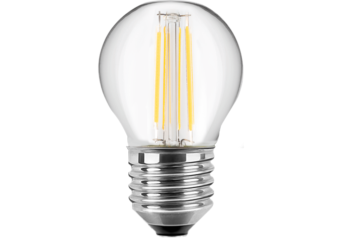 Blulaxa LED Filament Lampe G45 E27 4,5W 470lm WW