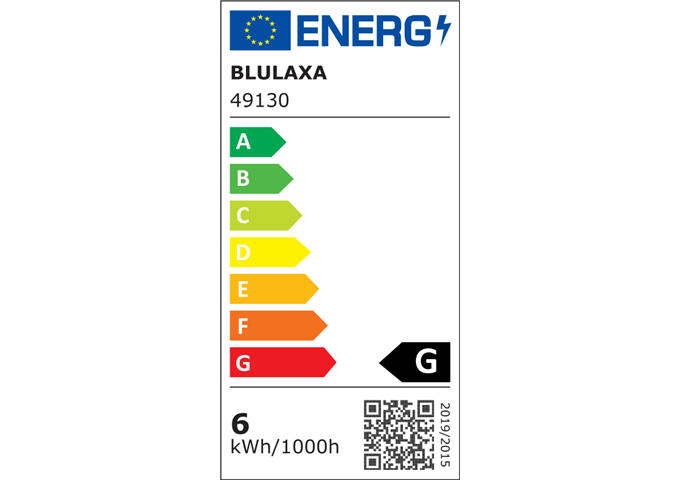 Blulaxa LED SMD Lampe A60 E27 6W 470 lm NW