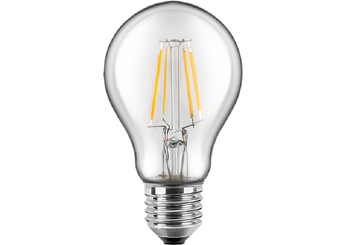 Blulaxa LED Filament Lampe A60 E27 4,5W 470lm WW