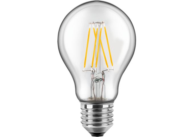 Blulaxa LED Filament Lampe A60 E27 7W 810 lm WW