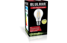 Blulaxa LED Filament Lampe A60 E27 8,5W 1055 lm WW