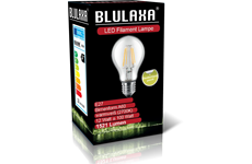 Blulaxa LED Filament Lampe A60 E27 12W 1521lm WW