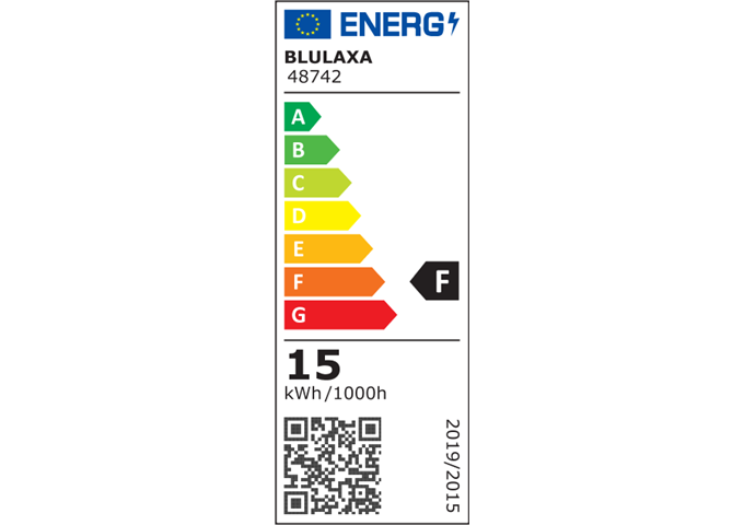 Blulaxa LED Glas Röhre 15W 1550 lm NW 0,9 m