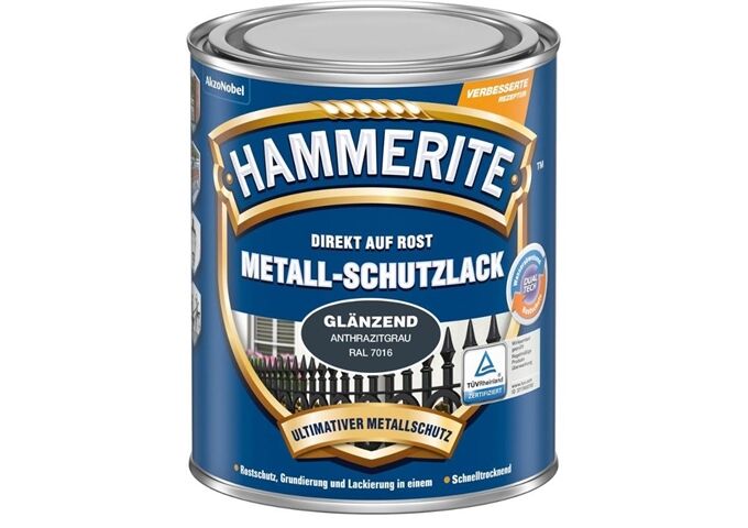  Hammerite MSL GLAENZEND ANTHRAZITGRAU 750ML