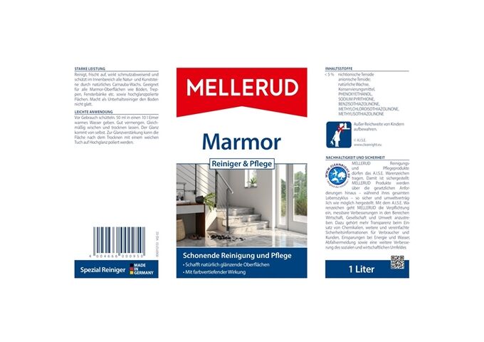 Mellerud Marmor Reiniger & Pflege 1,0 L