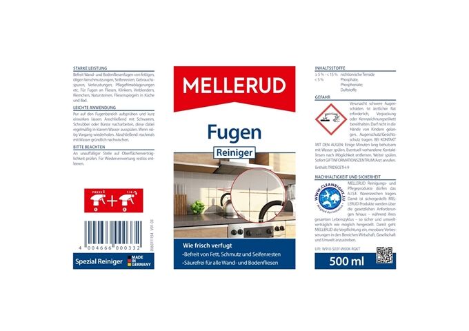 Mellerud Fugen Reiniger 0,5 L