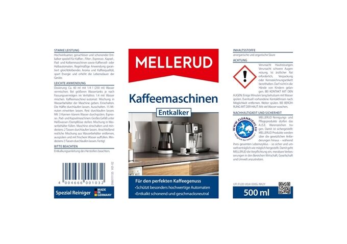 Mellerud Kaffeemaschinen Entkalker 0,5 L